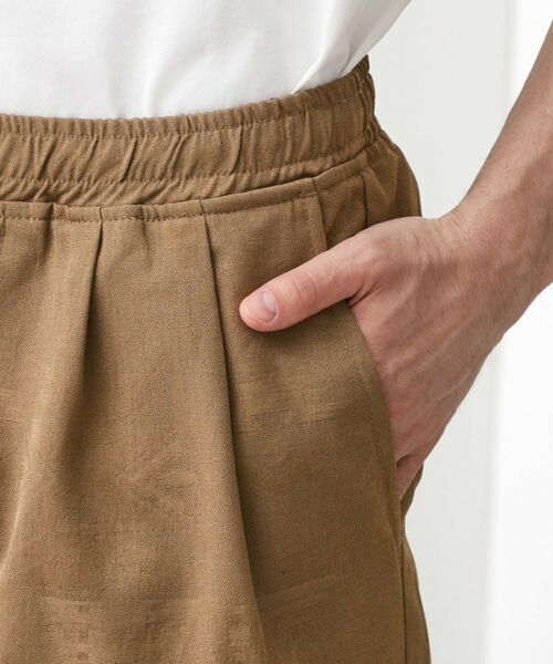 THE SHOP TK / ザ ショップ ティーケー ショート・ハーフ・半端丈パンツ | 2タックワイドショートパンツ | 詳細13