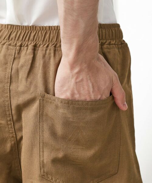 THE SHOP TK / ザ ショップ ティーケー ショート・ハーフ・半端丈パンツ | 2タックワイドショートパンツ | 詳細14