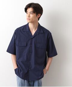 THE SHOP TK / ザ ショップ ティーケー シャツ・ブラウス | CAVEダブルフラップ半袖シャツ【吸水速乾／ストレッチ／洗濯機OK】