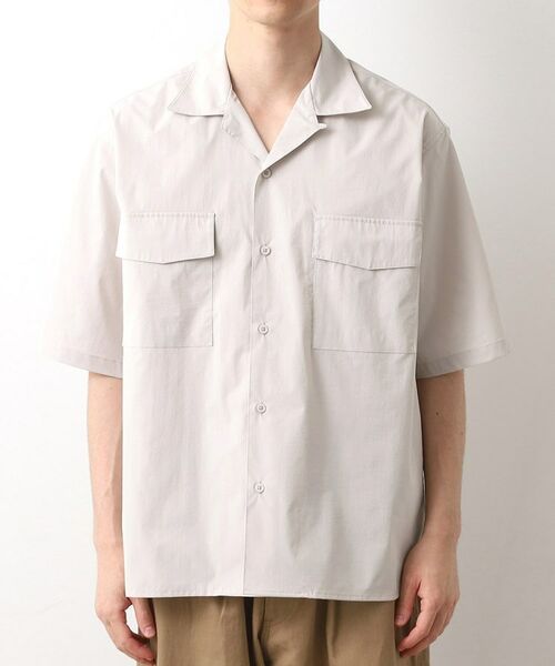THE SHOP TK / ザ ショップ ティーケー シャツ・ブラウス | CAVEダブルフラップ半袖シャツ【吸水速乾／ストレッチ／洗濯機OK】 | 詳細13