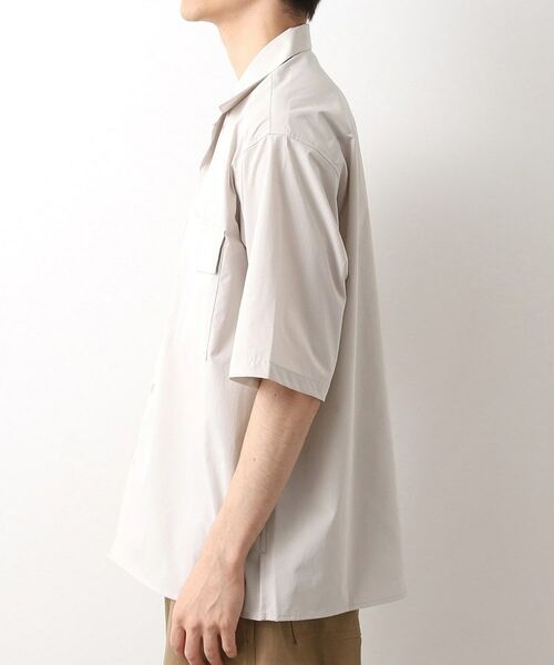 THE SHOP TK / ザ ショップ ティーケー シャツ・ブラウス | CAVEダブルフラップ半袖シャツ【吸水速乾／ストレッチ／洗濯機OK】 | 詳細14