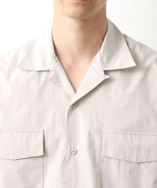 THE SHOP TK / ザ ショップ ティーケー シャツ・ブラウス | CAVEダブルフラップ半袖シャツ【吸水速乾／ストレッチ／洗濯機OK】 | 詳細16
