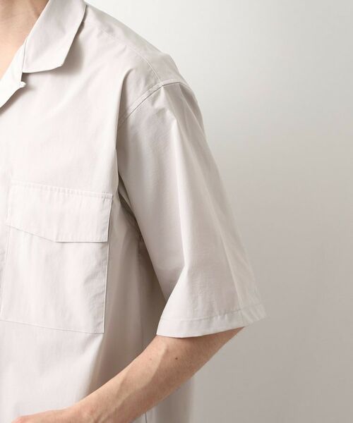 THE SHOP TK / ザ ショップ ティーケー シャツ・ブラウス | CAVEダブルフラップ半袖シャツ【吸水速乾／ストレッチ／洗濯機OK】 | 詳細17