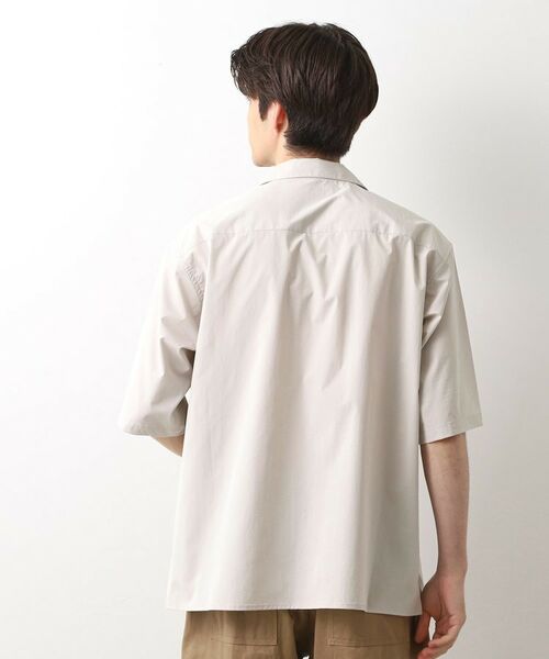 THE SHOP TK / ザ ショップ ティーケー シャツ・ブラウス | CAVEダブルフラップ半袖シャツ【吸水速乾／ストレッチ／洗濯機OK】 | 詳細2