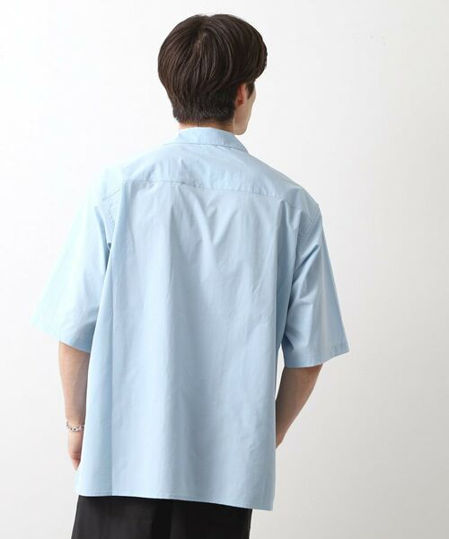 THE SHOP TK / ザ ショップ ティーケー シャツ・ブラウス | CAVEダブルフラップ半袖シャツ【吸水速乾／ストレッチ／洗濯機OK】 | 詳細6