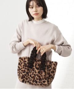 THE SHOP TK / ザ ショップ ティーケー トートバッグ | フリルハンドルフェイクファーバッグ