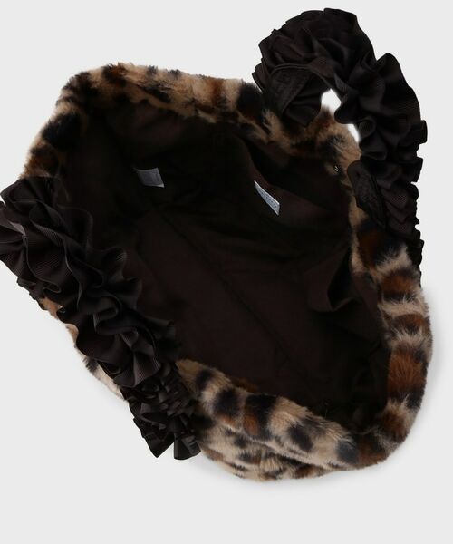 THE SHOP TK / ザ ショップ ティーケー トートバッグ | フリルハンドルフェイクファーバッグ | 詳細12