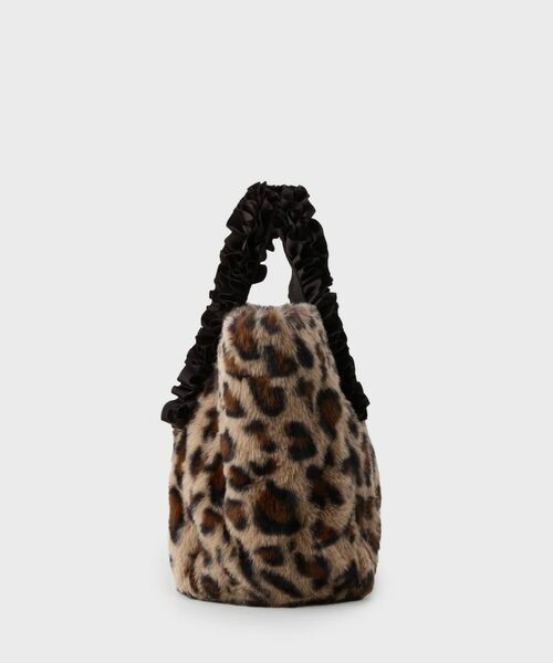 THE SHOP TK / ザ ショップ ティーケー トートバッグ | フリルハンドルフェイクファーバッグ | 詳細7