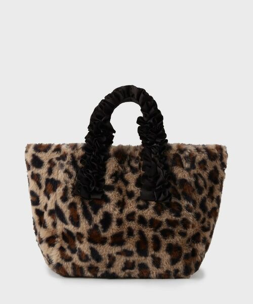 THE SHOP TK / ザ ショップ ティーケー トートバッグ | フリルハンドルフェイクファーバッグ | 詳細8