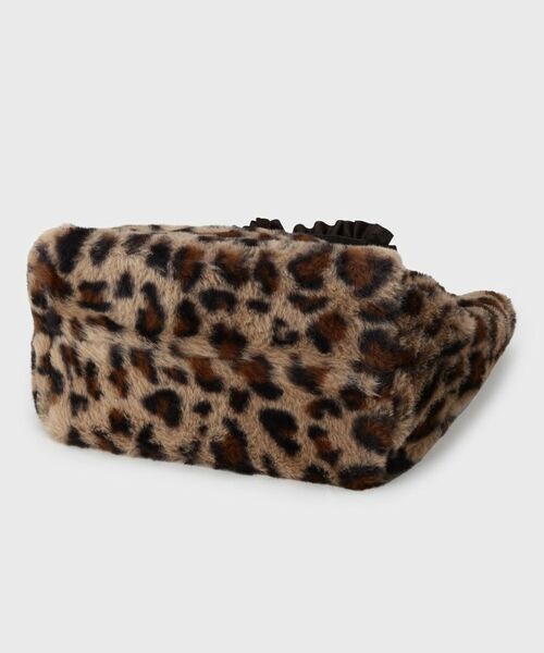 THE SHOP TK / ザ ショップ ティーケー トートバッグ | フリルハンドルフェイクファーバッグ | 詳細9