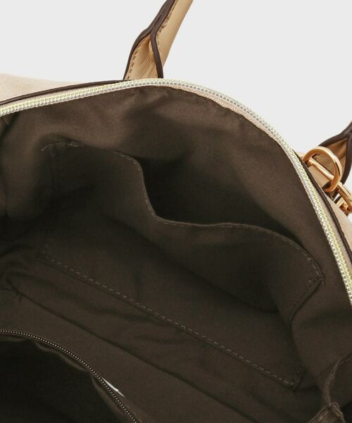 THE SHOP TK / ザ ショップ ティーケー ボストンバッグ | チャーム付きスエードミニボストンバッグ | 詳細15