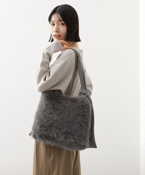 THE SHOP TK / ザ ショップ ティーケー トートバッグ | フェイクファートート | 詳細3