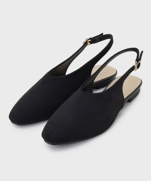 THE SHOP TK / ザ ショップ ティーケー サンダル | スウェードバックストラップシューズ | 詳細1