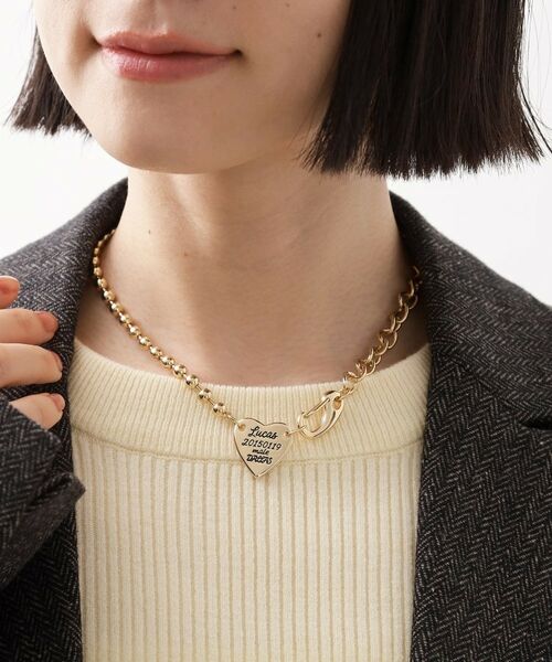 THE SHOP TK / ザ ショップ ティーケー ネックレス・ペンダント・チョーカー | ハート刻印ネックレス | 詳細6