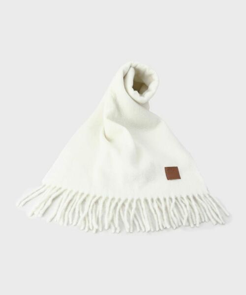 THE SHOP TK / ザ ショップ ティーケー マフラー・ショール・スヌード・ストール | 【選べる6色】ループカラーストール(アイボリー(004))