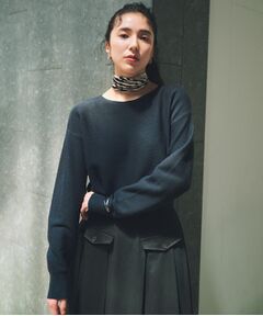 THE SHOP TK / ザ ショップ ティーケー ニット・セーター | 【S-XLサイズ/選べる7色】どこから見ても美しい ガーターニット/毛玉になりにくい/洗濯機OK