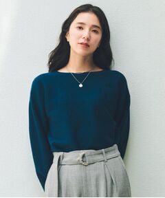 THE SHOP TK / ザ ショップ ティーケー ニット・セーター | 【S-XLサイズ/選べる7色】どこから見ても美しい ガーターニット/毛玉になりにくい/洗濯機OK