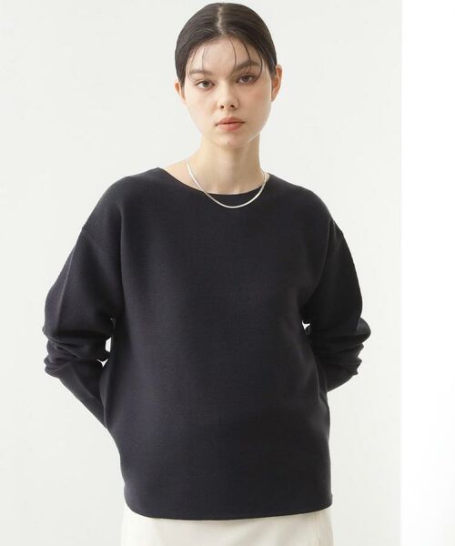 THE SHOP TK / ザ ショップ ティーケー ニット・セーター | 【S-XLサイズ/選べる7色】どこから見ても美しい ガーターニット/毛玉になりにくい/洗濯機OK | 詳細28