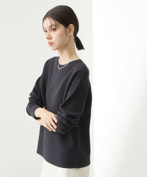 THE SHOP TK / ザ ショップ ティーケー ニット・セーター | 【S-XLサイズ/選べる7色】どこから見ても美しい ガーターニット/毛玉になりにくい/洗濯機OK | 詳細30