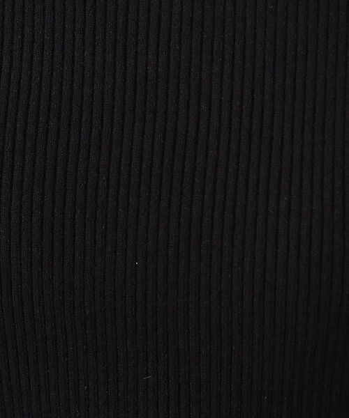 THE SHOP TK / ザ ショップ ティーケー ニット・セーター | 【品よく魅せる】フレアスリーブ リブニット/毛玉になりにくい/静電気防止/洗濯機OK | 詳細10