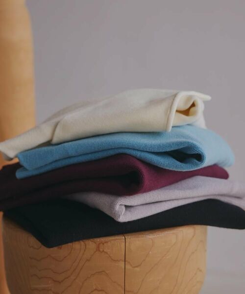 THE SHOP TK / ザ ショップ ティーケー ニット・セーター | 【すっきりシルエットが叶う】大人のためのVネックニット/毛玉になりにくい/静電気防止/洗濯機OK | 詳細8