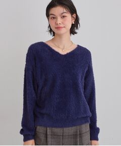 THE SHOP TK / ザ ショップ ティーケー ニット・セーター | 【選べる7色/華やかで柔らか】ふわふわフェザーニット/洗える・前後2WAY