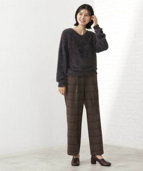 THE SHOP TK / ザ ショップ ティーケー ニット・セーター | 【選べる7色/華やかで柔らか】ふわふわフェザーニット/洗える・前後2WAY | 詳細16