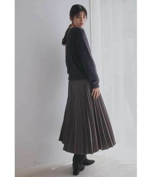 THE SHOP TK / ザ ショップ ティーケー ニット・セーター | 【選べる7色/華やかで柔らか】ふわふわフェザーニット/洗える・前後2WAY | 詳細3