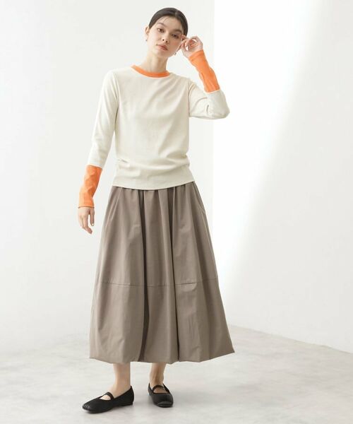 THE SHOP TK / ザ ショップ ティーケー カットソー | バイカラーテレコプルオーバー | 詳細5