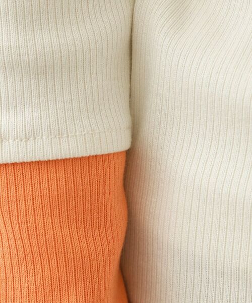 THE SHOP TK / ザ ショップ ティーケー カットソー | バイカラーテレコプルオーバー | 詳細6