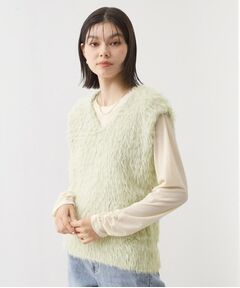 THE SHOP TK / ザ ショップ ティーケー ベスト | ふわふわフェザーベスト/洗える