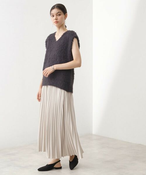 THE SHOP TK / ザ ショップ ティーケー ベスト | ふわふわフェザーベスト/洗える | 詳細1