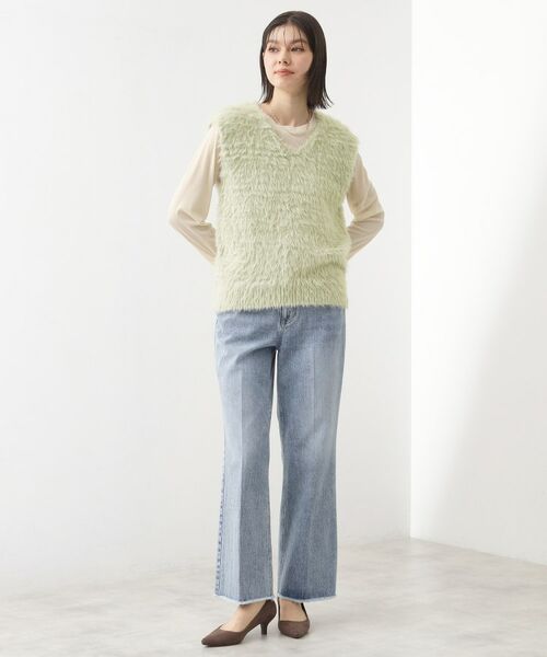 THE SHOP TK / ザ ショップ ティーケー ベスト | ふわふわフェザーベスト/洗える | 詳細5