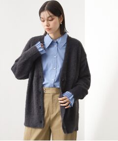 THE SHOP TK / ザ ショップ ティーケー カーディガン・ボレロ | 【ふわふわあったか】フェザーカーディガン