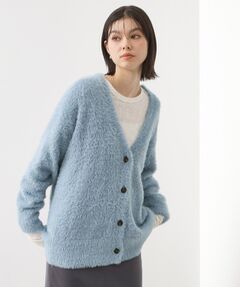 THE SHOP TK / ザ ショップ ティーケー カーディガン・ボレロ | 【ふわふわあったか】フェザーカーディガン