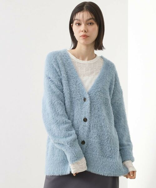 THE SHOP TK / ザ ショップ ティーケー カーディガン・ボレロ | 【ふわふわあったか】フェザーカーディガン | 詳細13