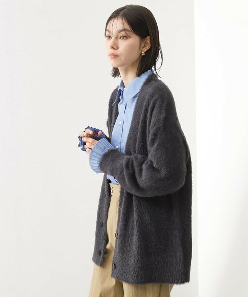 THE SHOP TK / ザ ショップ ティーケー カーディガン・ボレロ | 【ふわふわあったか】フェザーカーディガン | 詳細5
