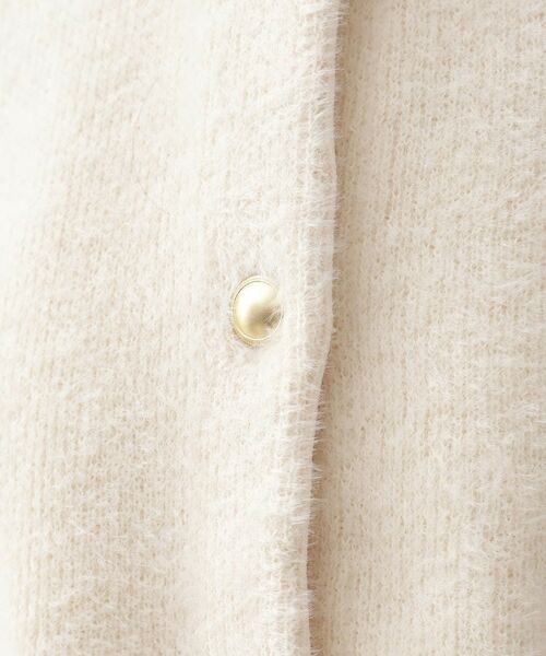 THE SHOP TK / ザ ショップ ティーケー カーディガン・ボレロ | 【即戦力】ベロアフェザーカーディガン | 詳細6