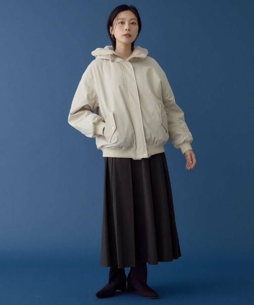 THE SHOP TK / ザ ショップ ティーケー レザーブルゾン・ジャケット | 【2WAY/洗える】リバーシブル フェイクファーブルゾン | 詳細11