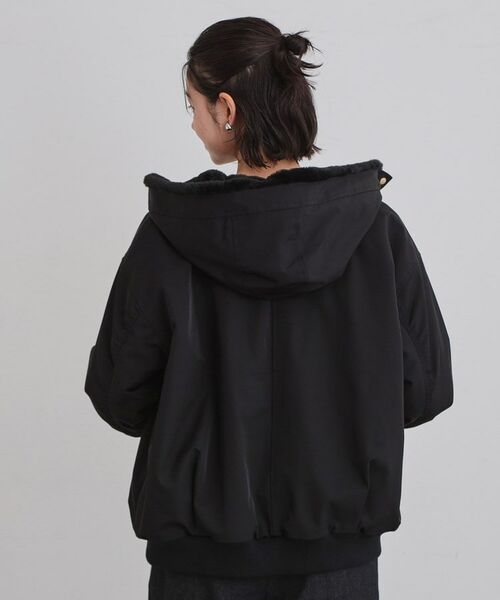 THE SHOP TK / ザ ショップ ティーケー レザーブルゾン・ジャケット | 【2WAY/洗える】リバーシブル フェイクファーブルゾン | 詳細16