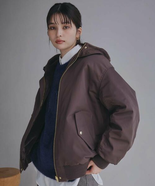 THE SHOP TK / ザ ショップ ティーケー レザーブルゾン・ジャケット | 【2WAY/洗える】リバーシブル フェイクファーブルゾン | 詳細2