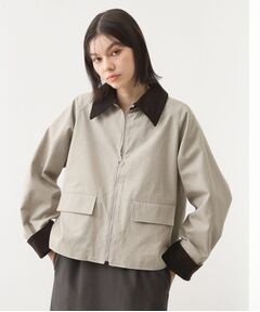 THE SHOP TK / ザ ショップ ティーケー レザーブルゾン・ジャケット | カバーオールジャケット【洗える】