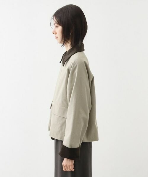 THE SHOP TK / ザ ショップ ティーケー レザーブルゾン・ジャケット | カバーオールジャケット【洗える】 | 詳細10