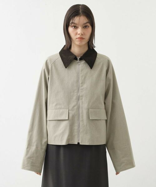 THE SHOP TK / ザ ショップ ティーケー レザーブルゾン・ジャケット | カバーオールジャケット【洗える】 | 詳細12