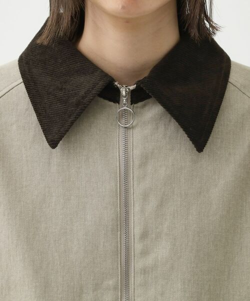 THE SHOP TK / ザ ショップ ティーケー レザーブルゾン・ジャケット | カバーオールジャケット【洗える】 | 詳細13