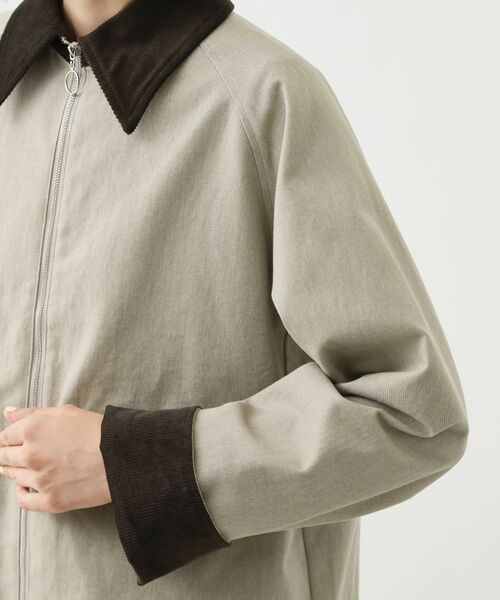 THE SHOP TK / ザ ショップ ティーケー レザーブルゾン・ジャケット | カバーオールジャケット【洗える】 | 詳細14