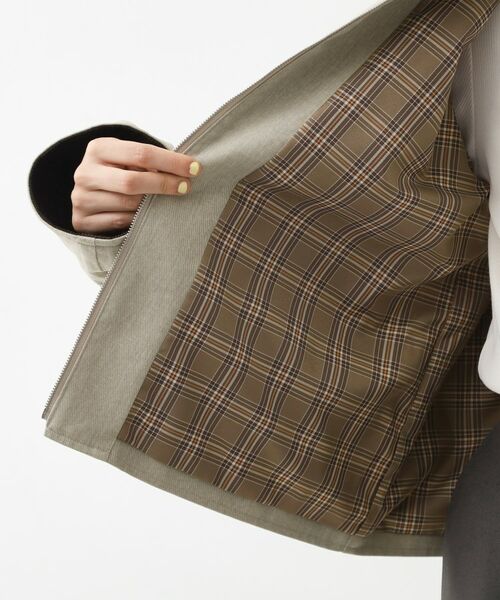 THE SHOP TK / ザ ショップ ティーケー レザーブルゾン・ジャケット | カバーオールジャケット【洗える】 | 詳細19