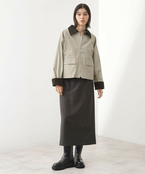 THE SHOP TK / ザ ショップ ティーケー レザーブルゾン・ジャケット | カバーオールジャケット【洗える】 | 詳細3