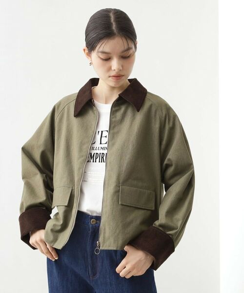 THE SHOP TK / ザ ショップ ティーケー レザーブルゾン・ジャケット | カバーオールジャケット【洗える】 | 詳細6