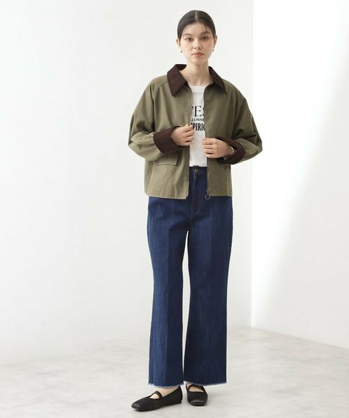 THE SHOP TK / ザ ショップ ティーケー レザーブルゾン・ジャケット | カバーオールジャケット【洗える】 | 詳細7